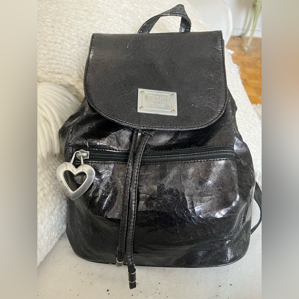 Moschino sparkle backpack